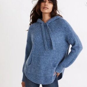 Madewell Alpaca/Wool Wilmington Hoodie Sweater Sz S NWT